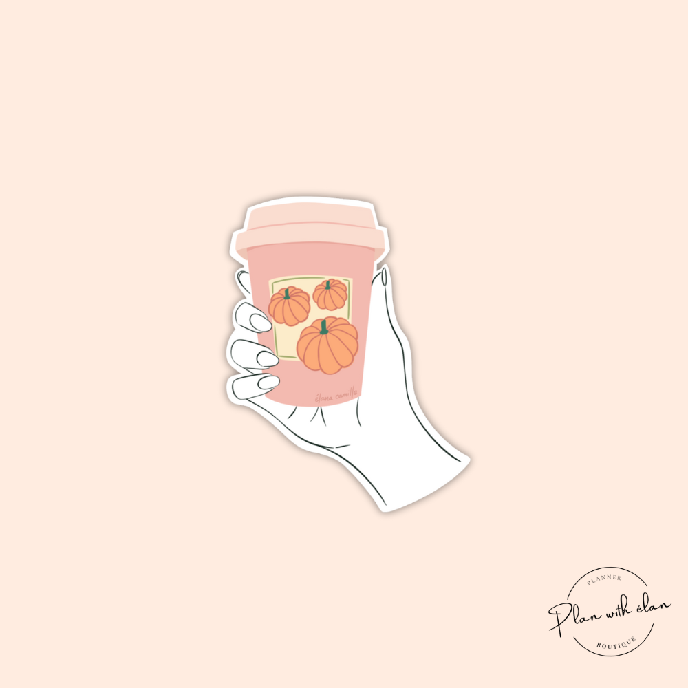 PSL (Pumpkin Spice Latte) Planner Sticker